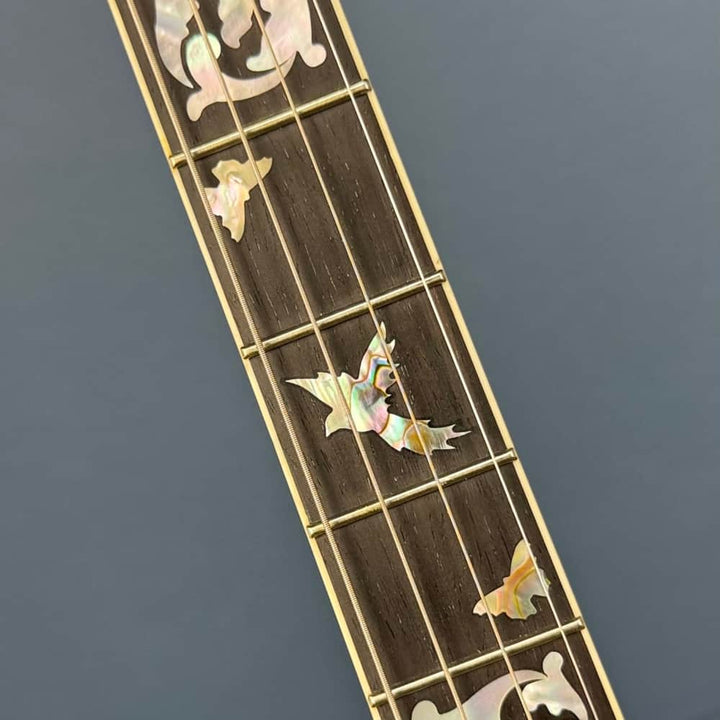 Custom Ome 11" 19-Fret Tenor Curly Maple Open Back Banjo Ome Banjos 4 String Banjos