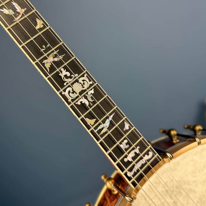 Custom Ome 11" 19-Fret Tenor Curly Maple Open Back Banjo Ome Banjos 4 String Banjos