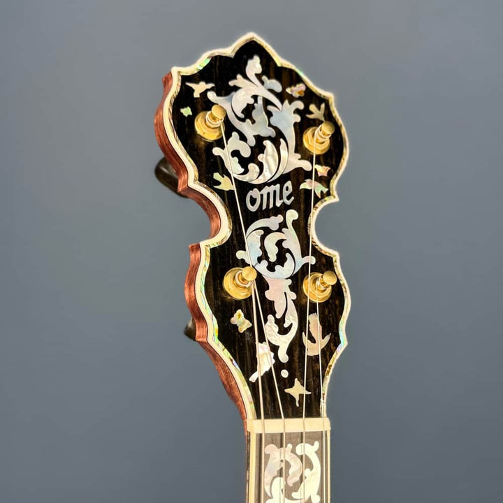 Custom Ome 11" 19-Fret Tenor Curly Maple Open Back Banjo Ome Banjos 4 String Banjos