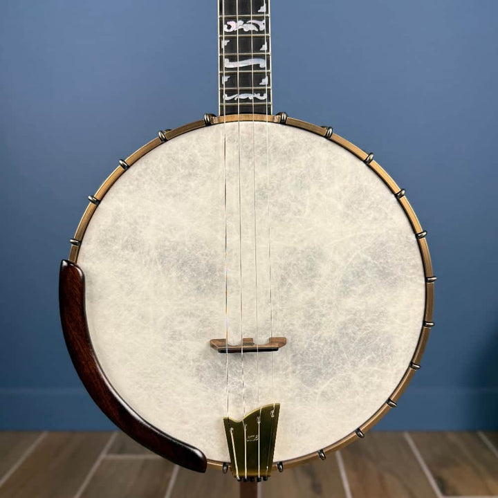 Custom Ome 11" 19-Fret Tenor Walnut Open Back Banjo Ome Banjos 4 String Banjos
