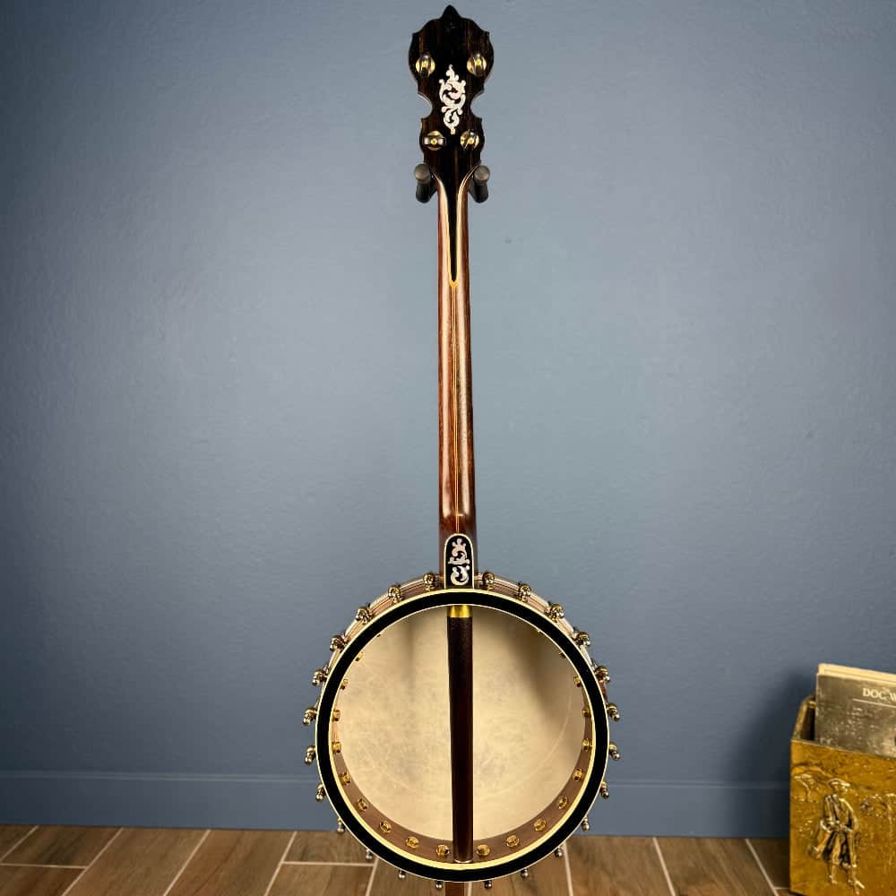 Custom Ome 11" 19-Fret Tenor Walnut Open Back Banjo Ome Banjos 4 String Banjos
