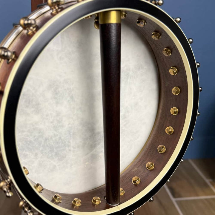 Custom Ome 11" 19-Fret Tenor Walnut Open Back Banjo Ome Banjos 4 String Banjos