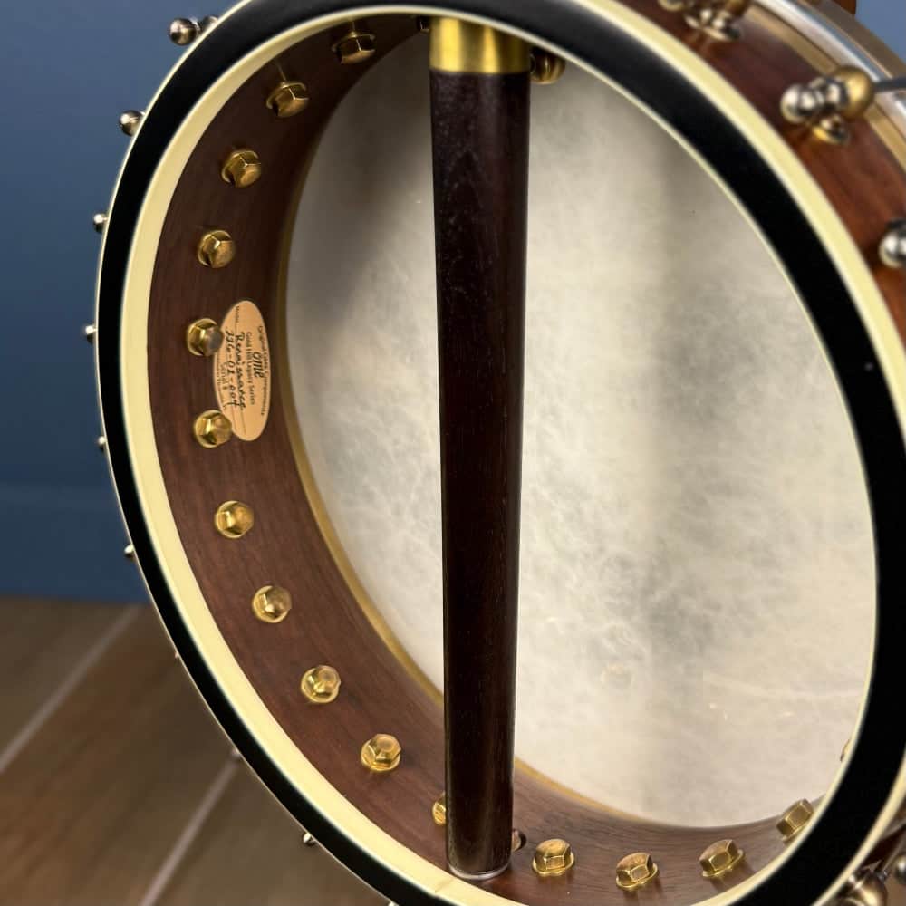 Custom Ome 11" 19-Fret Tenor Walnut Open Back Banjo Ome Banjos 4 String Banjos