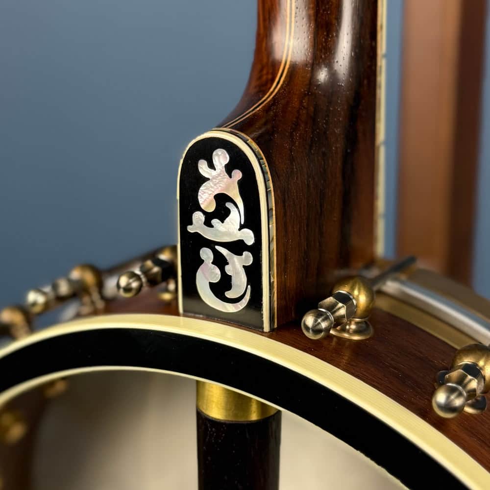 Custom Ome 11" 19-Fret Tenor Walnut Open Back Banjo Ome Banjos 4 String Banjos