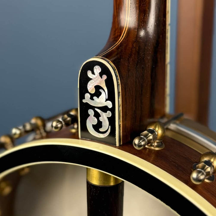 Custom Ome 11" 19-Fret Tenor Walnut Open Back Banjo Ome Banjos 4 String Banjos