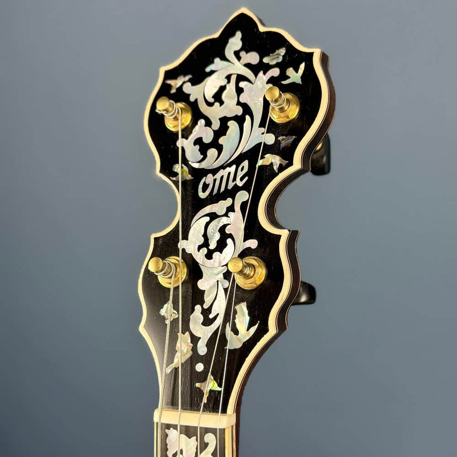 Custom Ome 11" 19-Fret Tenor Walnut Open Back Banjo Ome Banjos 4 String Banjos