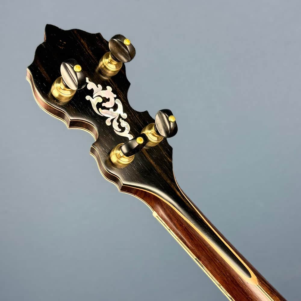 Custom Ome 11" 19-Fret Tenor Walnut Open Back Banjo Ome Banjos 4 String Banjos