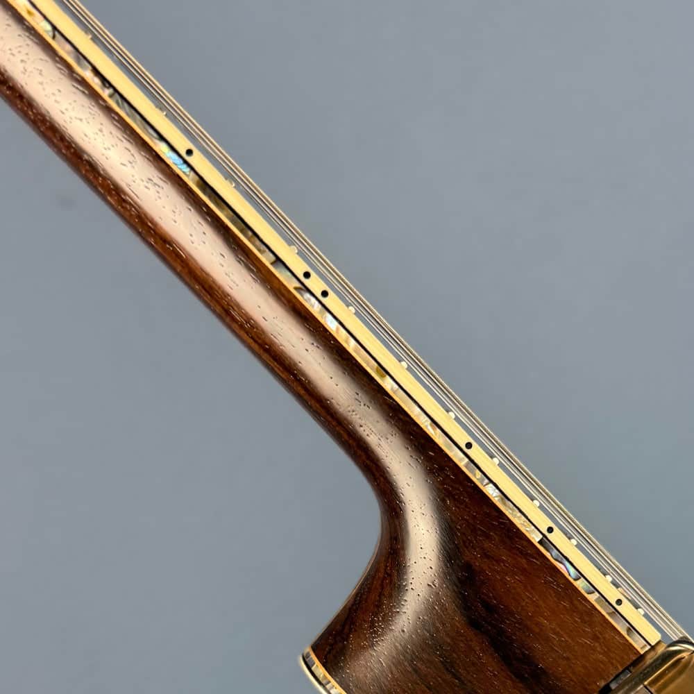 Custom Ome 11" 19-Fret Tenor Walnut Open Back Banjo Ome Banjos 4 String Banjos