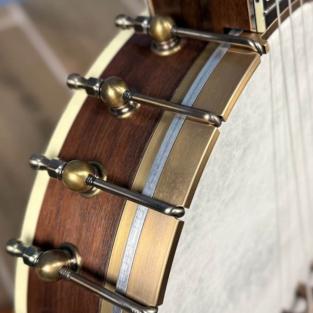 Custom Ome 11" 19-Fret Tenor Walnut Open Back Banjo Ome Banjos 4 String Banjos