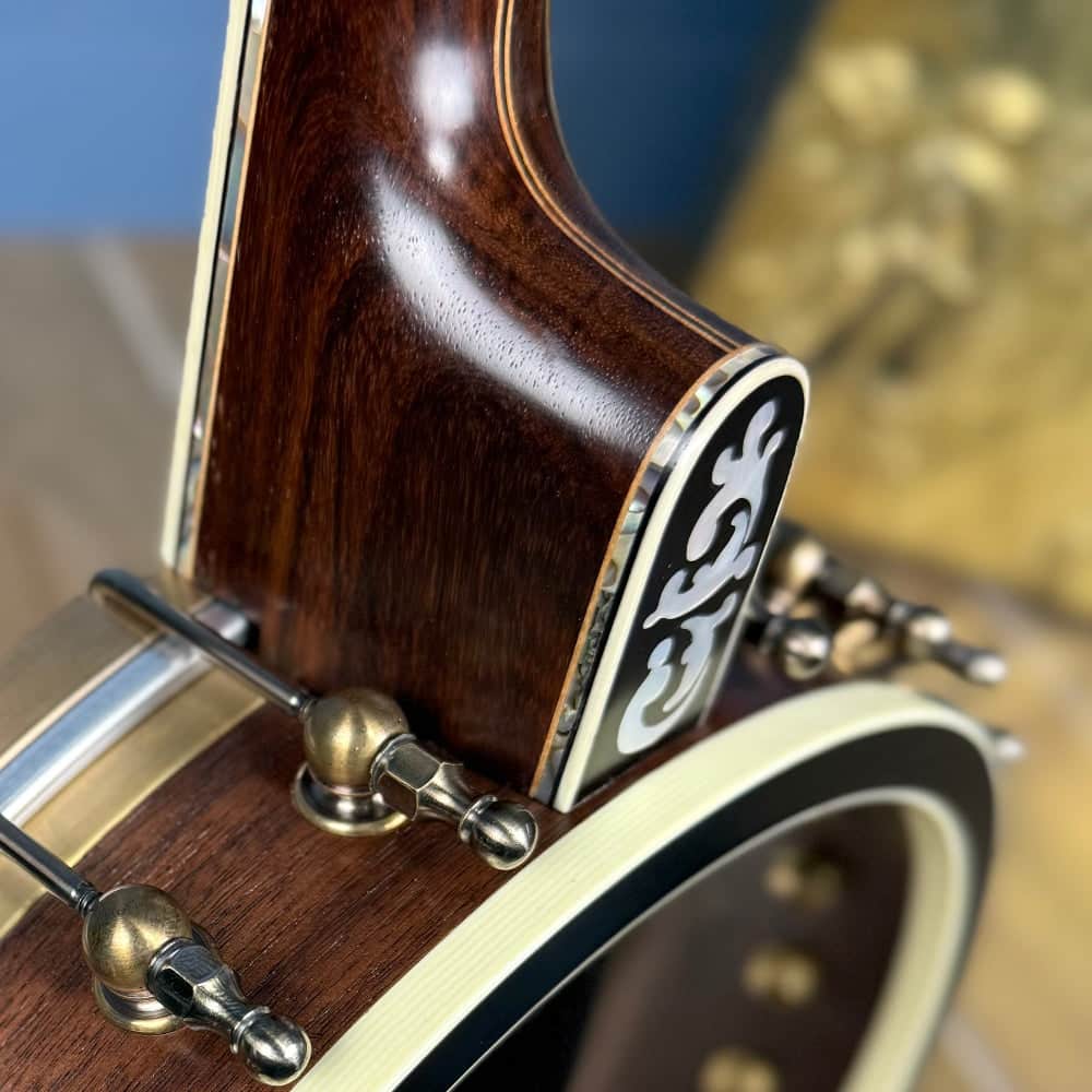 Custom Ome 11" 19-Fret Tenor Walnut Open Back Banjo Ome Banjos 4 String Banjos