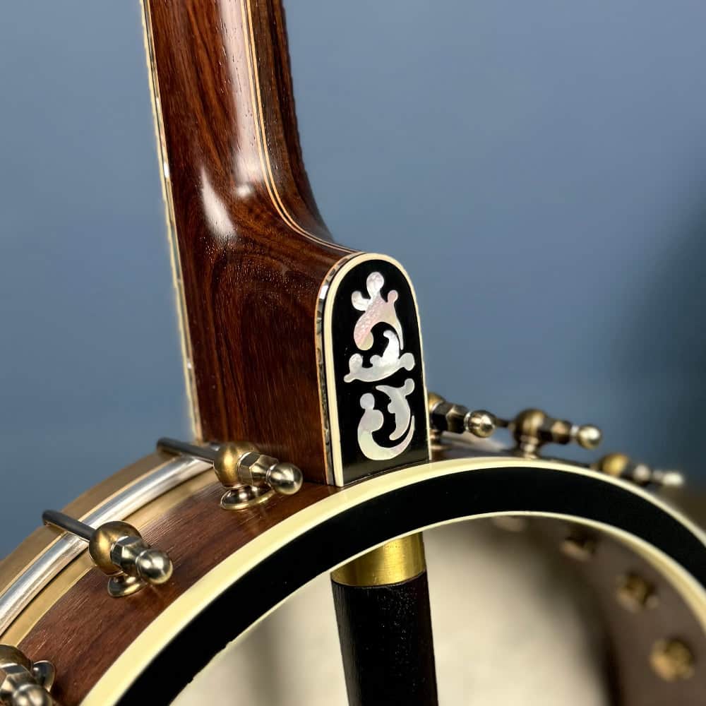 Custom Ome 11" 19-Fret Tenor Walnut Open Back Banjo Ome Banjos 4 String Banjos