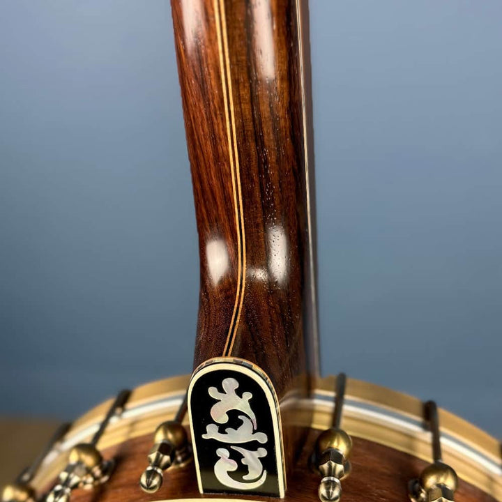 Custom Ome 11" 19-Fret Tenor Walnut Open Back Banjo Ome Banjos 4 String Banjos