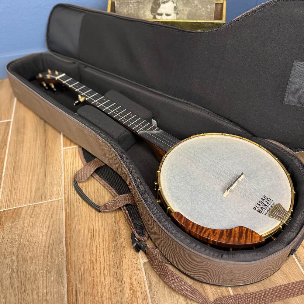 Custom Pisgah 11" Tubaphone Tone Ring 5 String Banjo w/ Maple armrest Pisgah 5 String Banjos