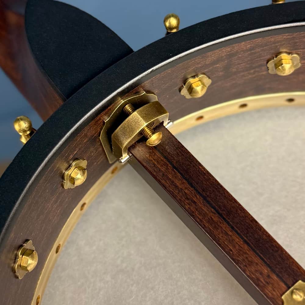 Custom Pisgah 11" Tubaphone Tone Ring 5 String Banjo w/ Maple armrest Pisgah 5 String Banjos