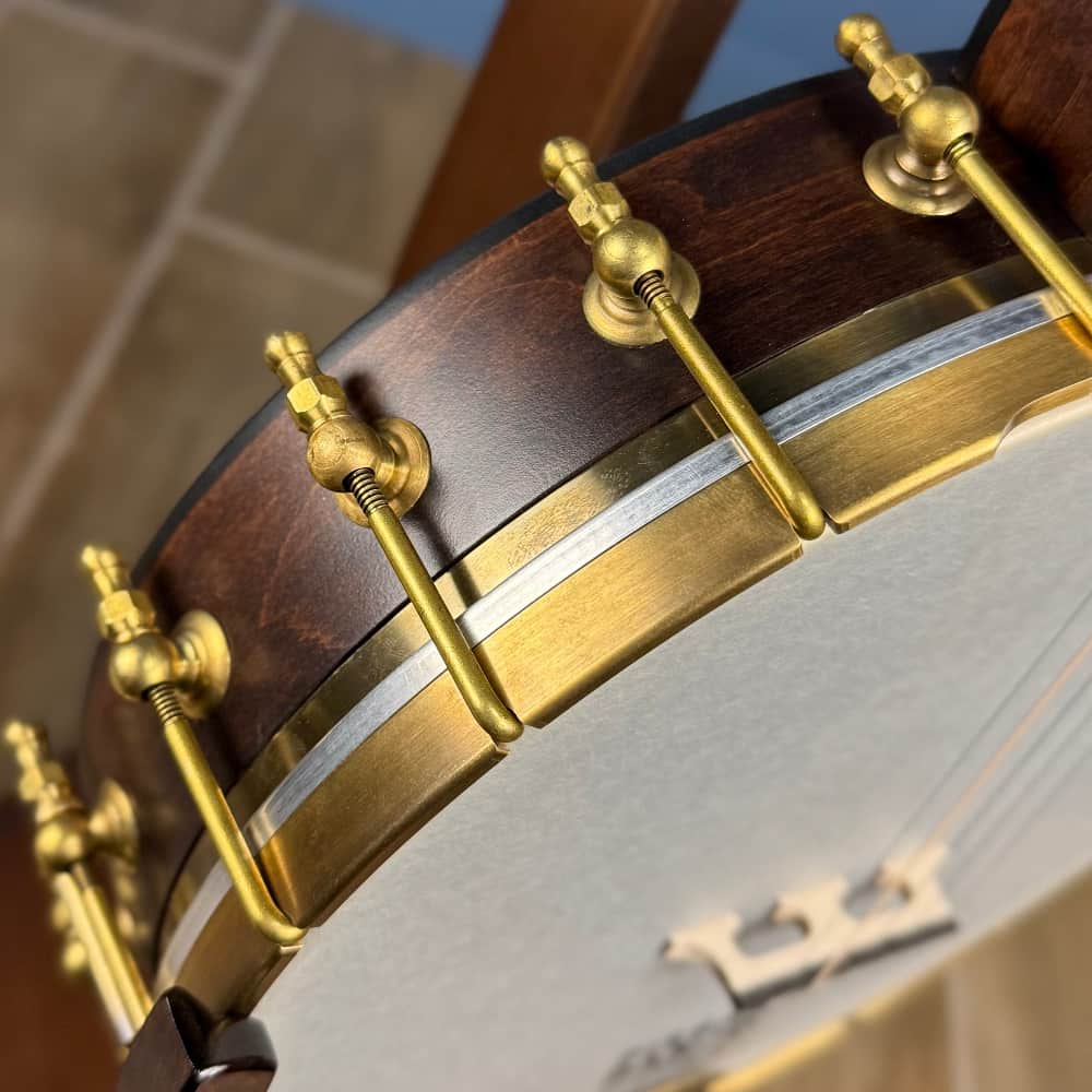 Custom Pisgah 11" Tubaphone Tone Ring 5 String Banjo w/ Maple armrest Pisgah 5 String Banjos