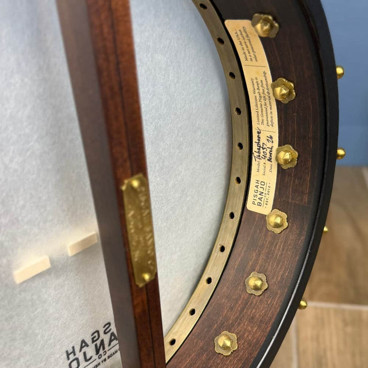 Custom Pisgah 11" Tubaphone Tone Ring 5 String Banjo w/ Maple armrest Pisgah 5 String Banjos