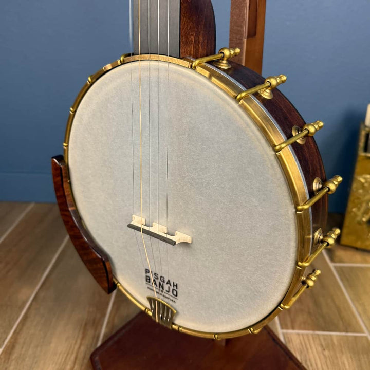 Custom Pisgah 11" Tubaphone Tone Ring 5 String Banjo w/ Maple armrest Pisgah 5 String Banjos