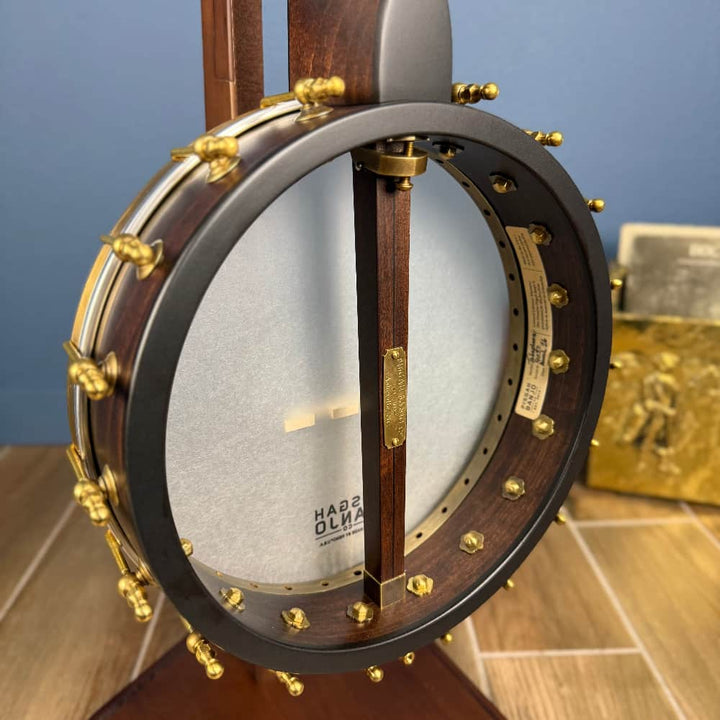 Custom Pisgah 11" Tubaphone Tone Ring 5 String Banjo w/ Maple armrest Pisgah 5 String Banjos