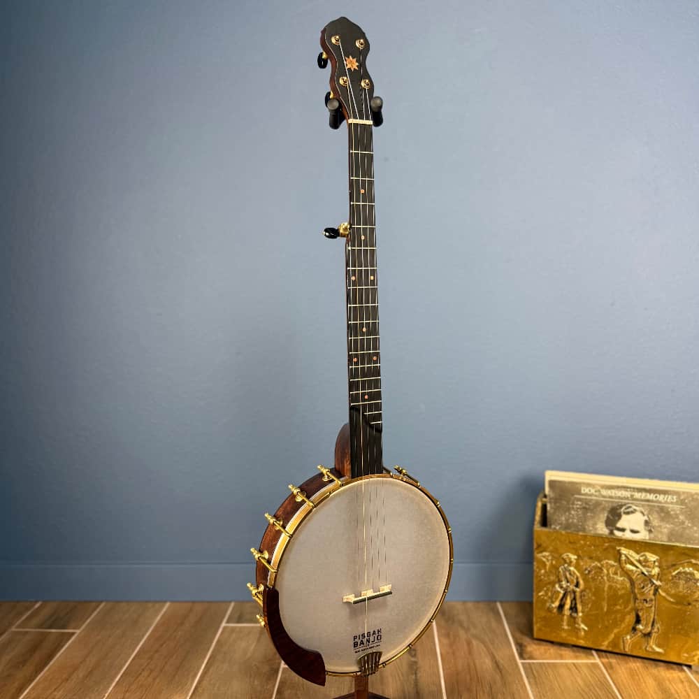 Custom Pisgah 11" Tubaphone Tone Ring 5 String Banjo w/ Maple armrest Pisgah 5 String Banjos