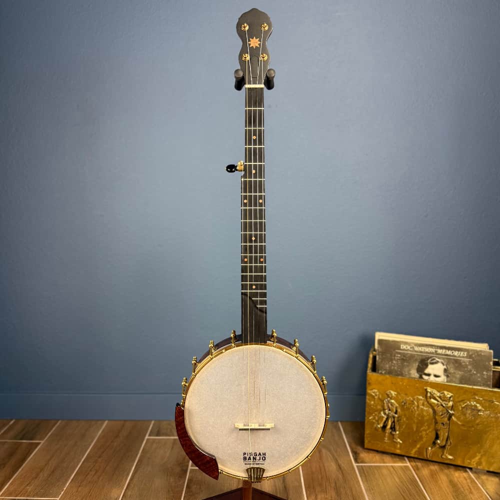 Custom Pisgah 11" Tubaphone Tone Ring 5 String Banjo w/ Maple armrest Pisgah 5 String Banjos