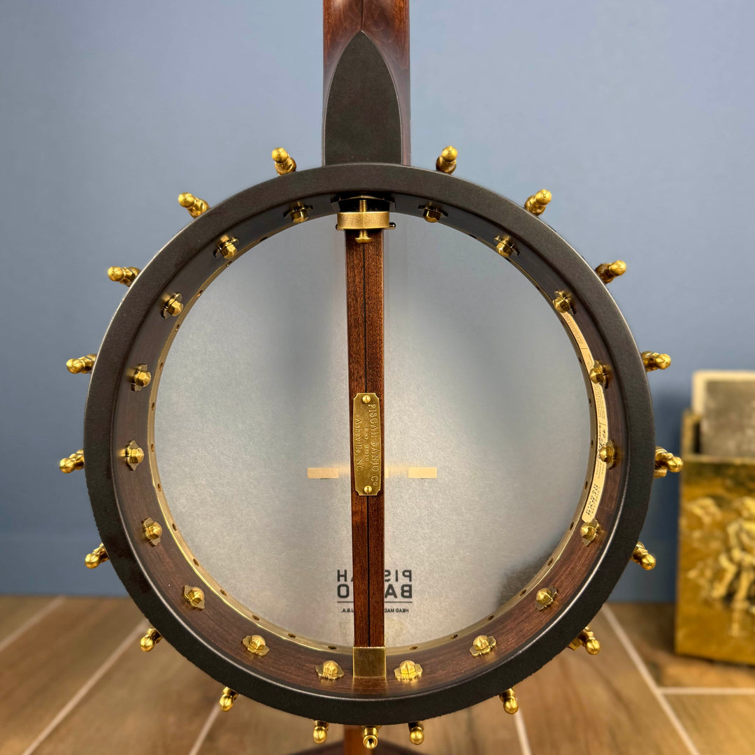 Custom Pisgah 11" Tubaphone Tone Ring 5 String Banjo w/ Maple armrest Pisgah 5 String Banjos