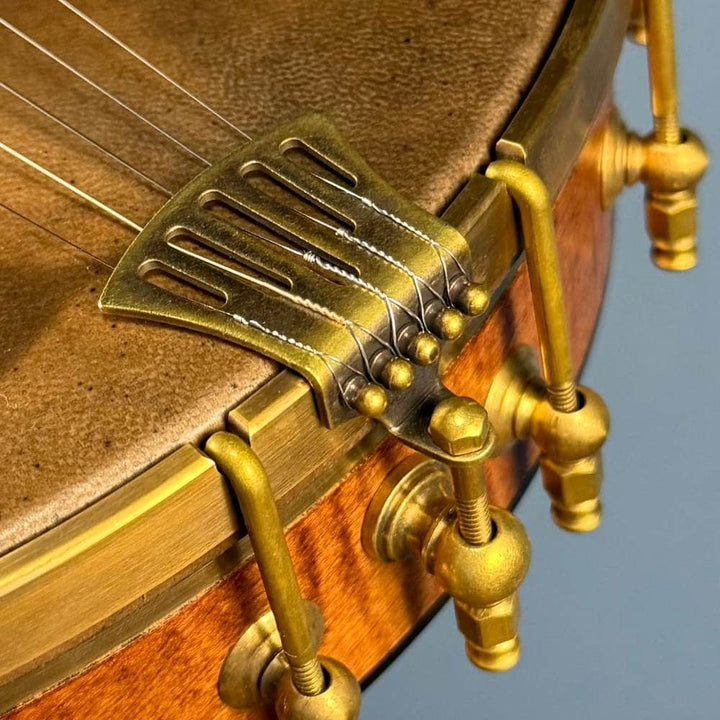 Custom Pisgah 12" Tubaphone Tone Ring 5 String Banjo w/ Goat Skin Head Maple Armrest Pisgah 5 String Banjos