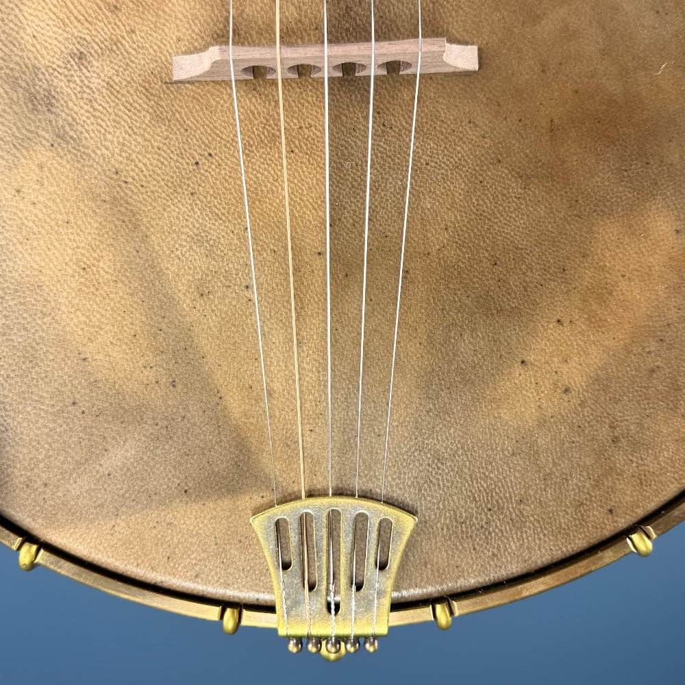 Custom Pisgah 12" Tubaphone Tone Ring 5 String Banjo w/ Goat Skin Head Maple Armrest Pisgah 5 String Banjos