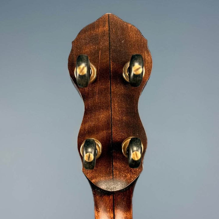 Custom Pisgah 12" Tubaphone Tone Ring 5 String Banjo w/ Goat Skin Head Maple Armrest Pisgah 5 String Banjos