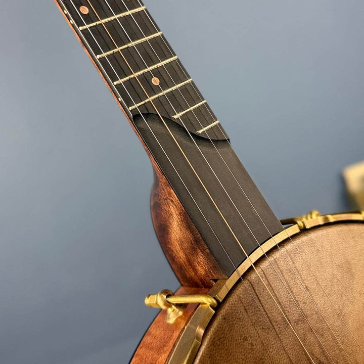 Custom Pisgah 12" Tubaphone Tone Ring 5 String Banjo w/ Goat Skin Head Maple Armrest Pisgah 5 String Banjos
