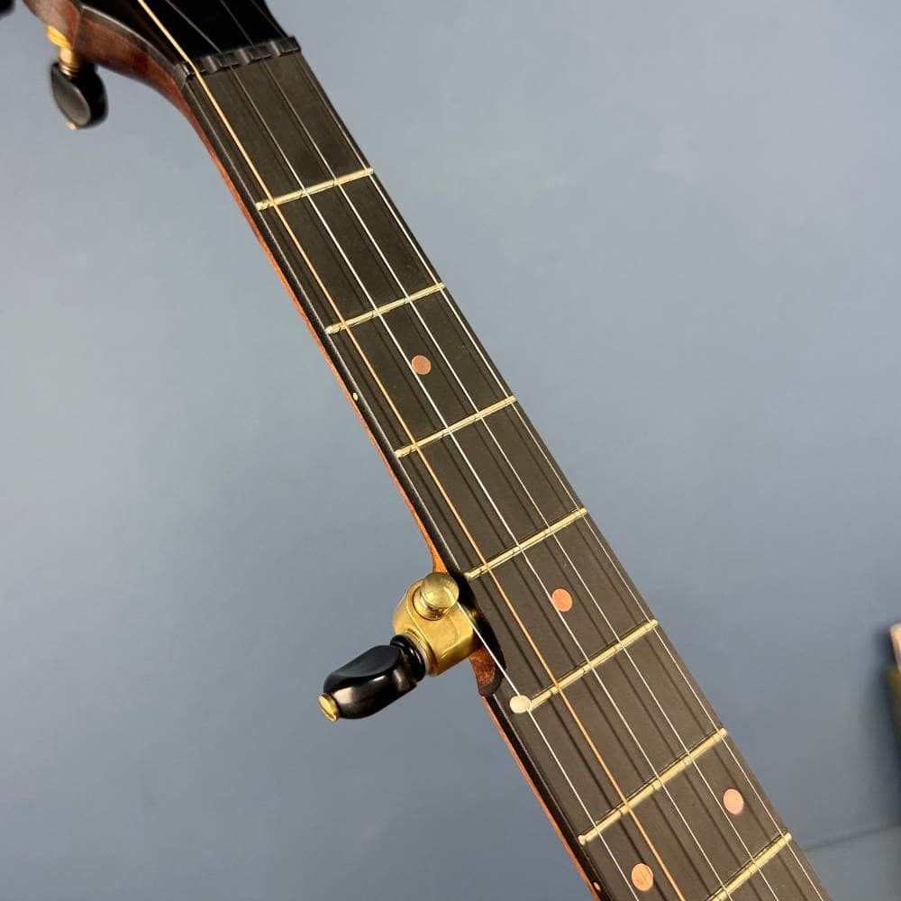 Custom Pisgah 12" Tubaphone Tone Ring 5 String Banjo w/ Goat Skin Head Maple Armrest Pisgah 5 String Banjos