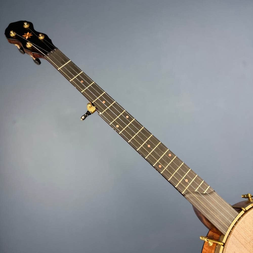 Custom Pisgah 12" Tubaphone Tone Ring 5 String Banjo w/ Goat Skin Head Maple Armrest Pisgah 5 String Banjos