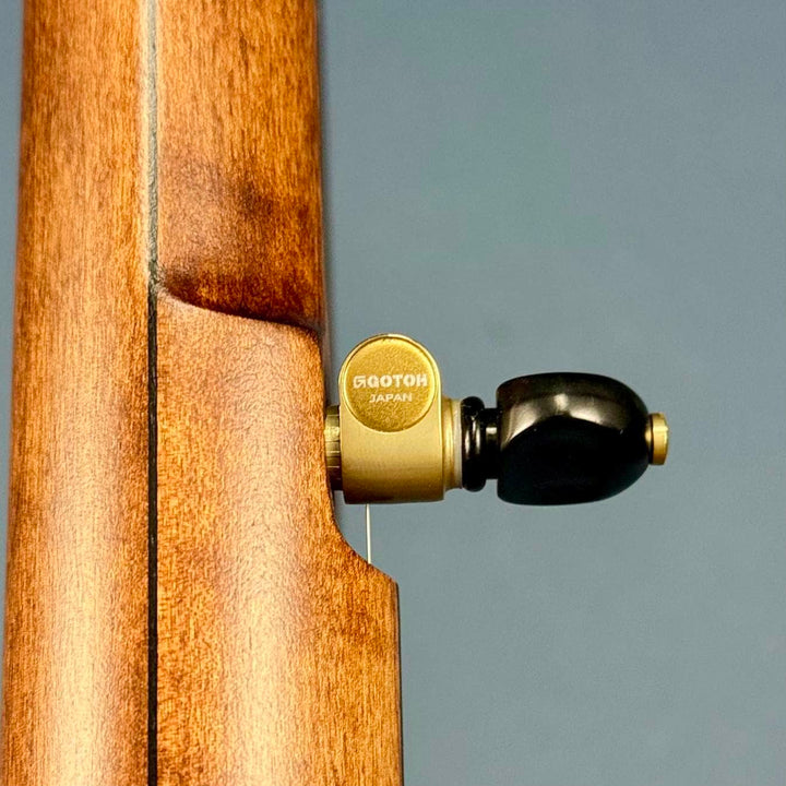 Custom Pisgah 12" Tubaphone Tone Ring 5 String Banjo w/ Goat Skin Head Maple Armrest Pisgah 5 String Banjos