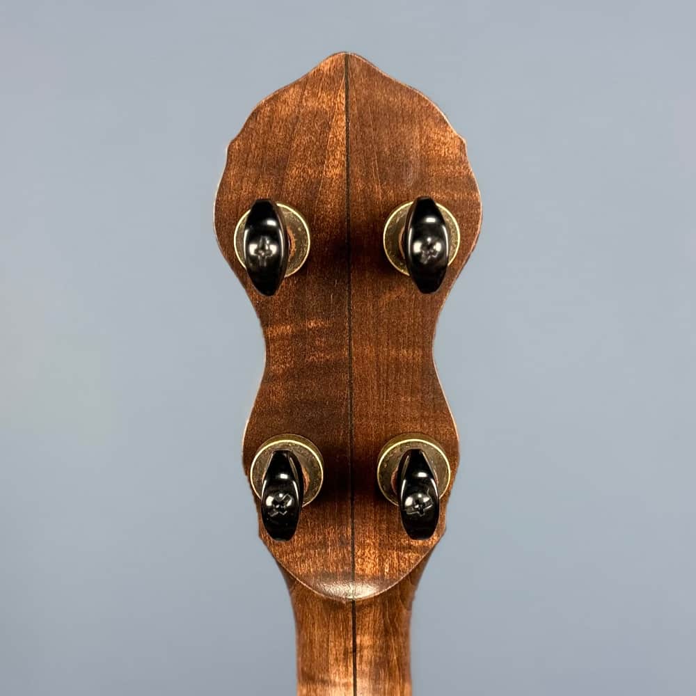 Custom Pisgah Tenor Laydie 19-Fret - 11" Curly Maple 4-String Electric Tone Ring Pisgah 4 String Banjos