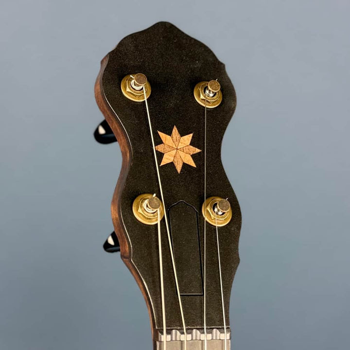 Custom Pisgah Tenor Laydie 19-Fret - 11" Curly Maple 4-String Electric Tone Ring Pisgah 4 String Banjos
