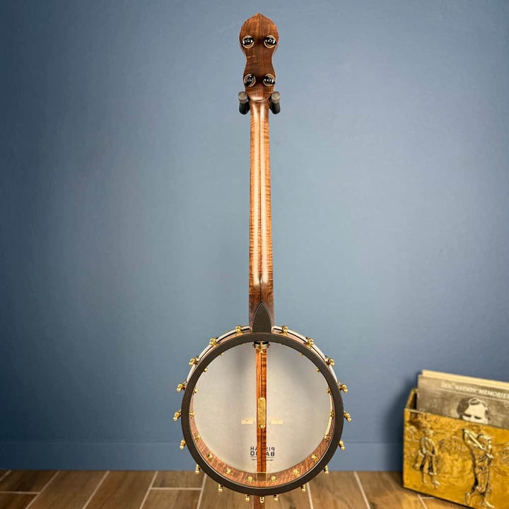 Custom Pisgah Tenor Laydie 19-Fret - 11" Curly Maple 4-String Electric Tone Ring Pisgah 4 String Banjos