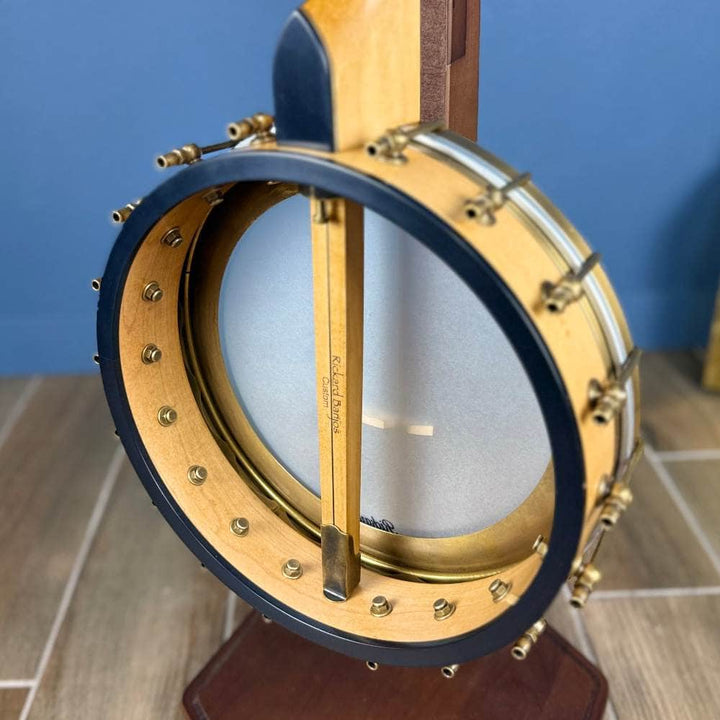 Custom Rickard 11" 5-String with Bacon/Scalloped Tone Ring & Maple Neck and Rim #1876 Rickard 5 String Banjos