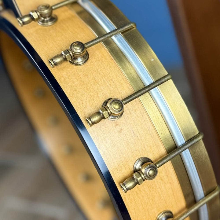 Custom Rickard 11" 5-String with Bacon/Scalloped Tone Ring & Maple Neck and Rim #1876 Rickard 5 String Banjos