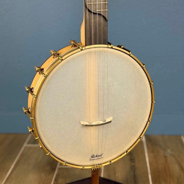 Custom Rickard 11" 5-String with Silver Bell Tone Ring & Maple Neck and Rim Rickard 5 String Banjos