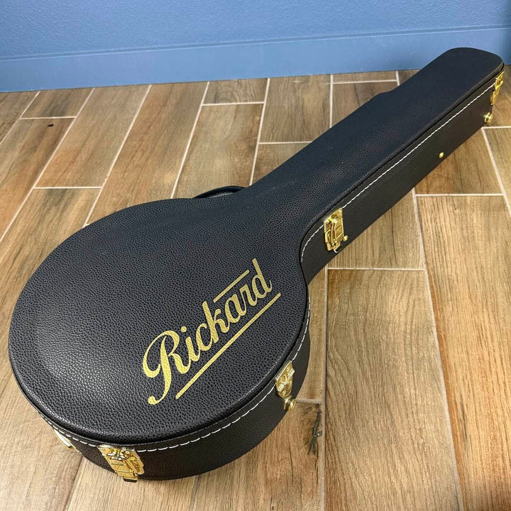 Custom Rickard 11" 5-String with Silver Bell Tone Ring & Maple Neck and Rim Rickard 5 String Banjos