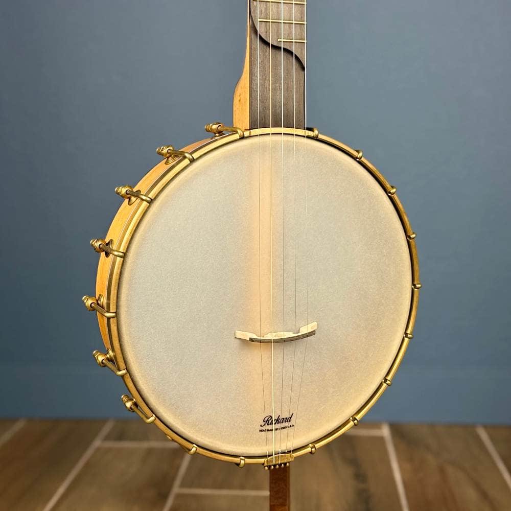 Custom Rickard 11" 5-String with Silver Bell Tone Ring & Maple Neck and Rim Rickard 5 String Banjos