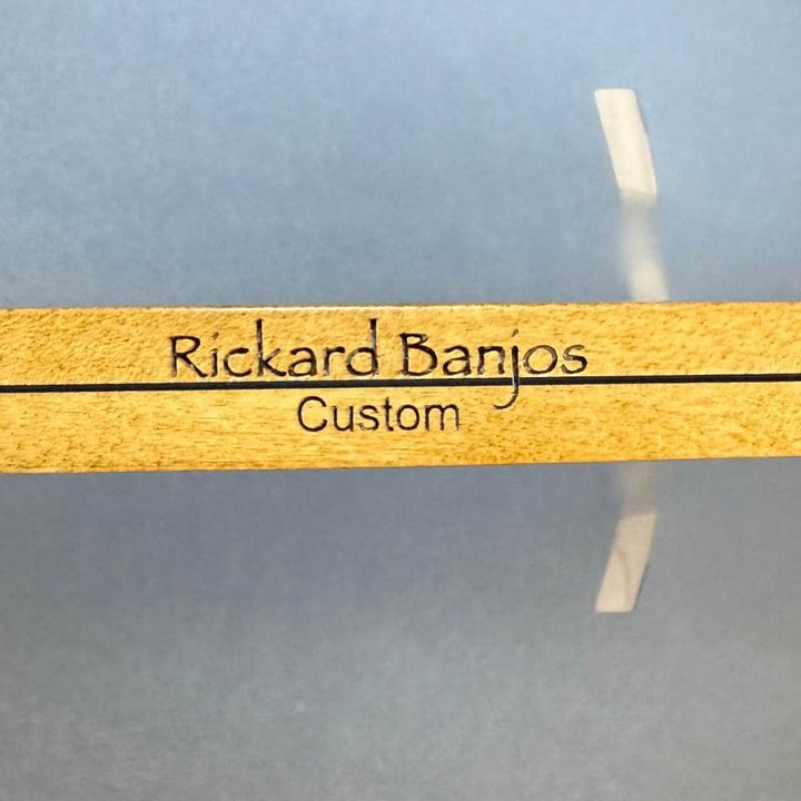 Custom Rickard 11" 5-String with Silver Bell Tone Ring & Maple Neck and Rim Rickard 5 String Banjos