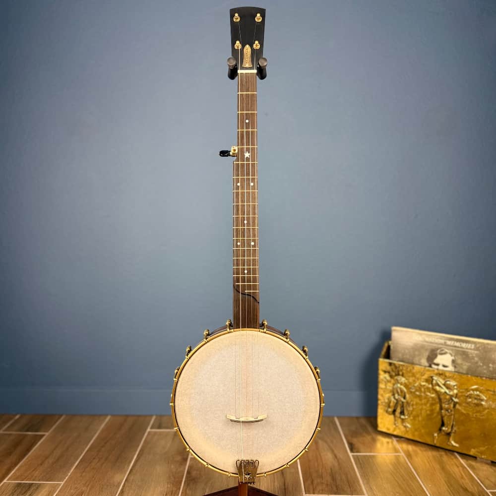 Custom Rickard Dobson 11" Banjo Walnut with North Star Tailpiece Rickard 5 String Banjos