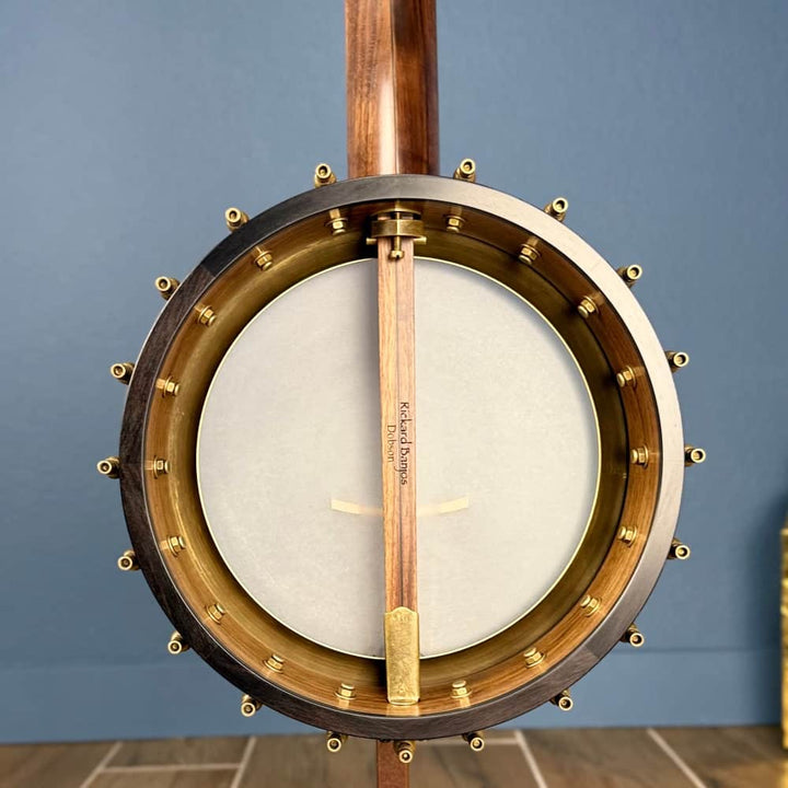 Custom Rickard Dobson 11" Banjo Walnut with North Star Tailpiece Rickard 5 String Banjos
