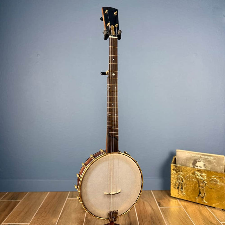 Custom Rickard Dobson 11" Banjo Walnut with North Star Tailpiece Rickard 5 String Banjos