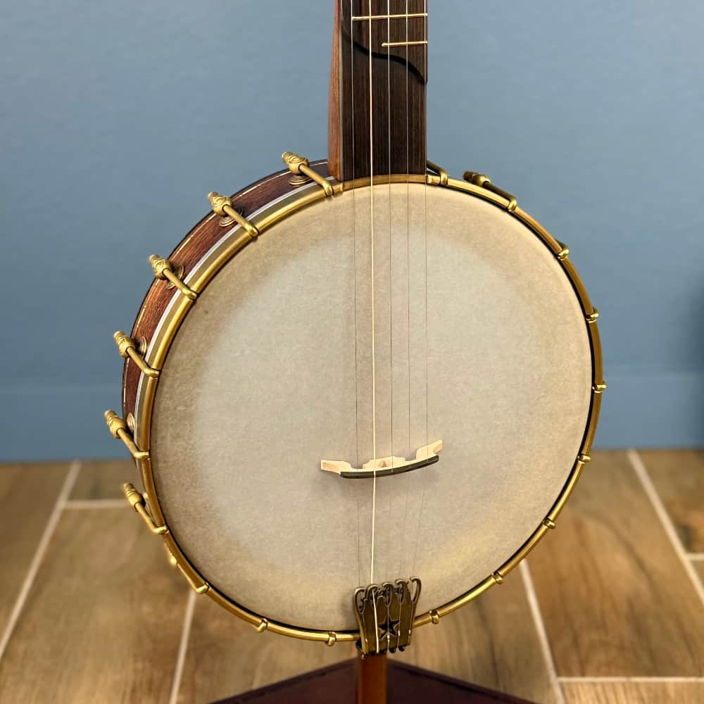 Custom Rickard Dobson 11" Banjo Walnut with North Star Tailpiece Rickard 5 String Banjos
