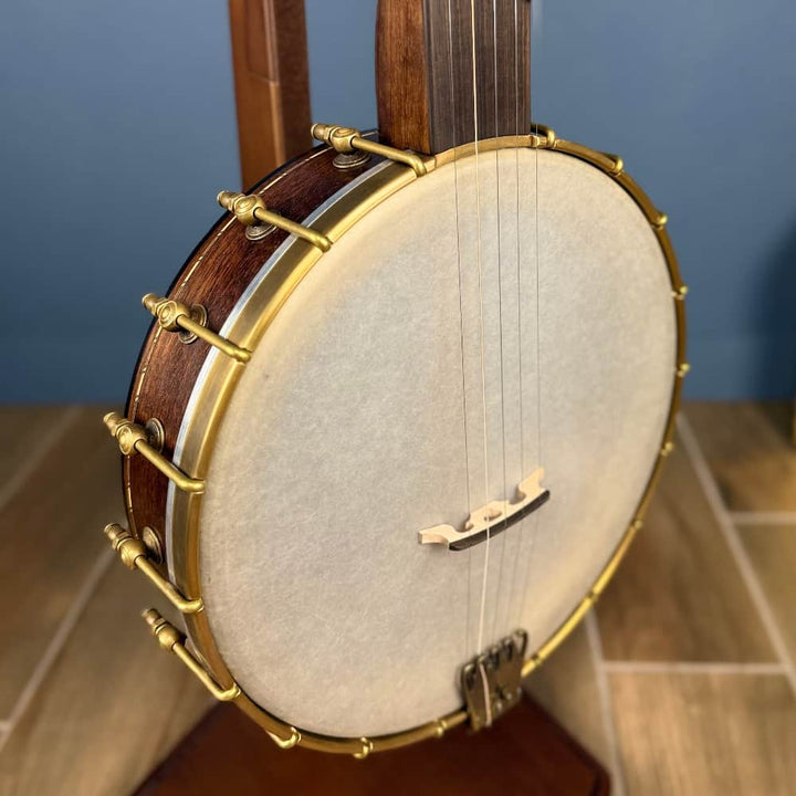 Custom Rickard Dobson 11" Banjo Walnut with North Star Tailpiece Rickard 5 String Banjos