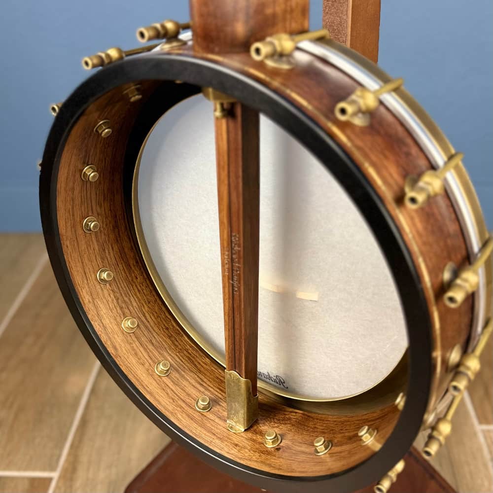 Custom Rickard Dobson 11" Banjo Walnut with North Star Tailpiece Rickard 5 String Banjos