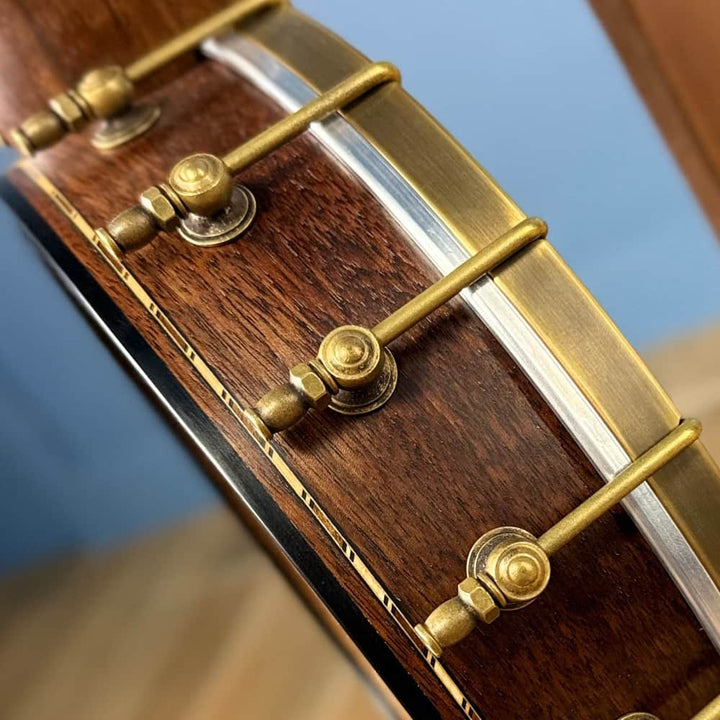 Custom Rickard Dobson 11" Banjo Walnut with North Star Tailpiece Rickard 5 String Banjos