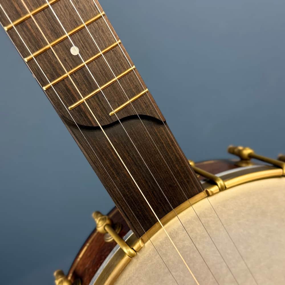 Custom Rickard Dobson 11" Banjo Walnut with North Star Tailpiece Rickard 5 String Banjos