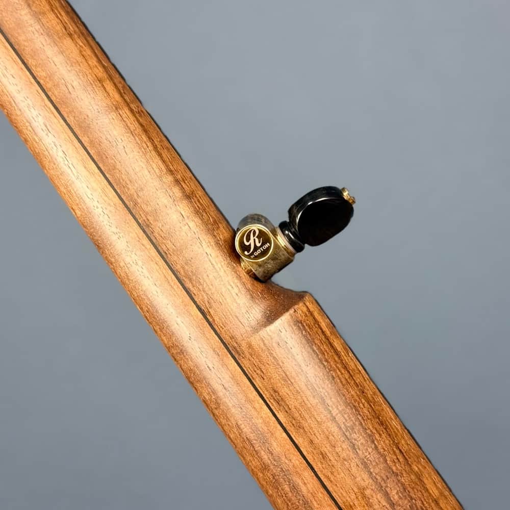 Custom Rickard Dobson 11" Banjo Walnut with North Star Tailpiece Rickard 5 String Banjos
